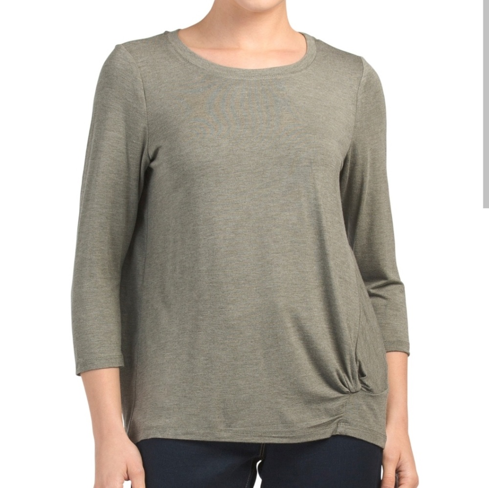 New Jane & Delaney shirt camo green long sleeve
